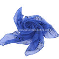 Fashion Charming Beautiful Dots Square Scarf for Lady